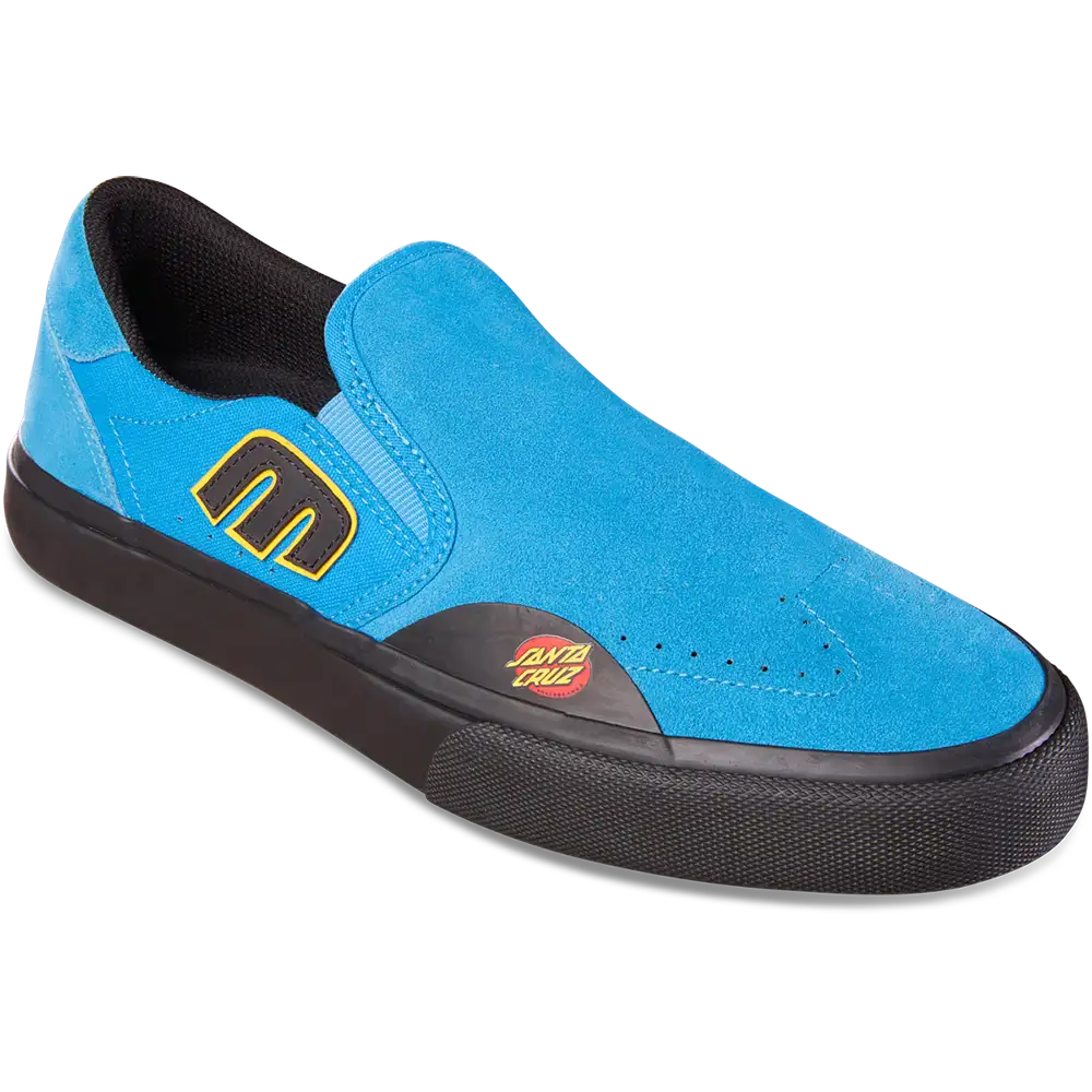 Lo-Cut Slip X Santa Cruz blue - skate shoes | etnies Official Low-Top Vulcanized Etnies Skate Original Sustainability Gear