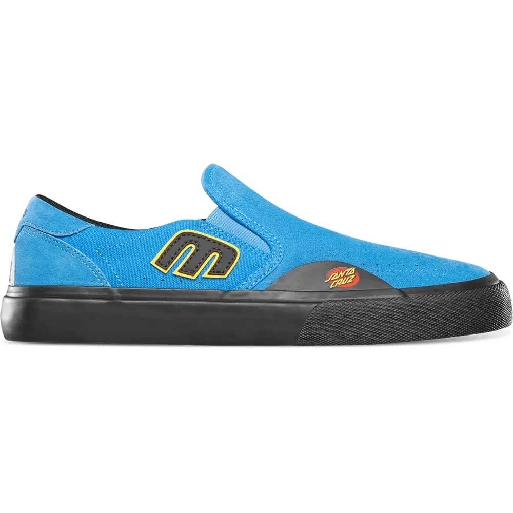 Lo-Cut Slip X Santa Cruz blue - skate shoes | etnies Official