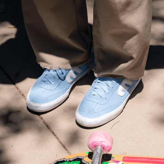 Light Blue Skate Shoes – Locut Vulc x Fos | etnies Official etnies Skate Original Sustainability Gear