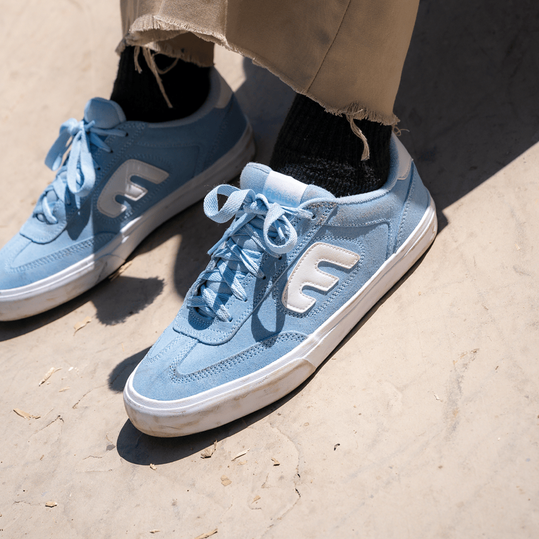 Light Blue Skate Shoes – Locut Vulc x Fos | etnies Official etnies Skate Original Sustainability Gear