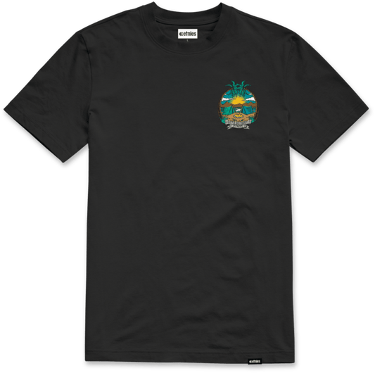 Camp vibes tee black – men’s tee | etnies Official S/S Basic T-Shirt Etnies Skate Original Sustainability Gear