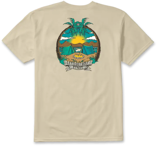 Camp vibes tee khaki – men’s tee | etnies Official S/S Basic T-Shirt Etnies Skate Original Sustainability Gear