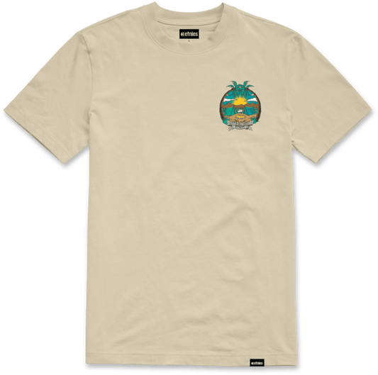 Camp vibes tee khaki – men’s tee | etnies Official S/S Basic T-Shirt Etnies Skate Original Sustainability Gear