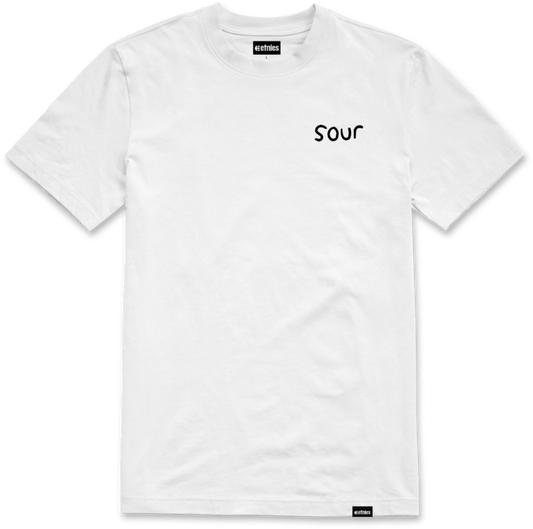 KO tee x Sour Solution white – men’s tee | etnies Official S/S Basic T-Shirt Etnies Skate Original Sustainability Gear