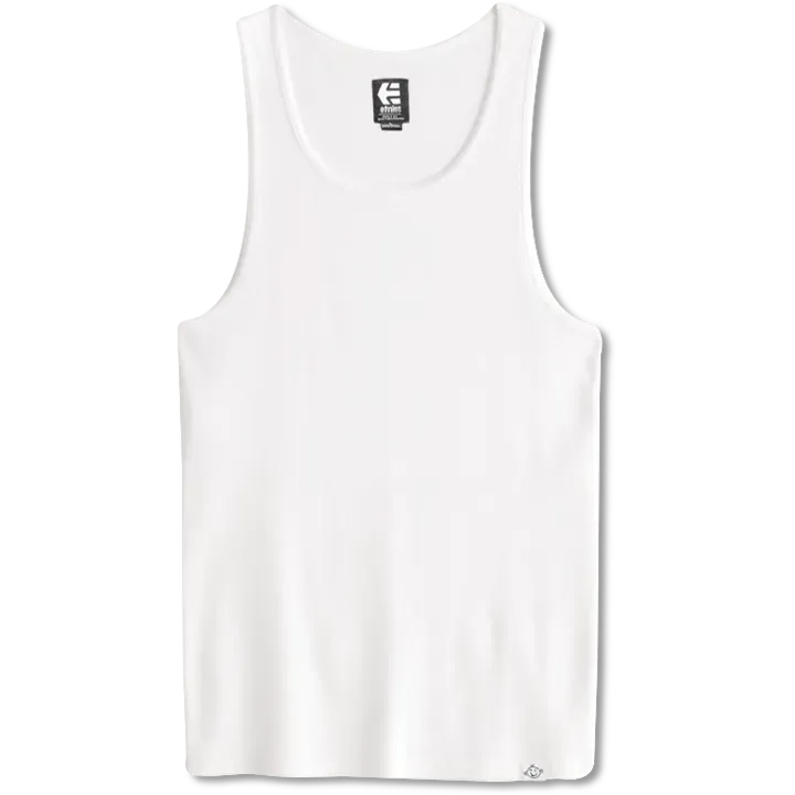 Tank x Sour Solution white – men’s tank | etnies Official S/S Basic T-Shirt Etnies Skate Original Sustainability Gear
