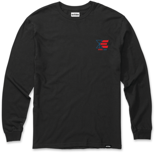 LS tee x Sour Solution black – men’s tee | etnies Official L/S Basic T-Shirt Etnies Skate Original Sustainability Gear