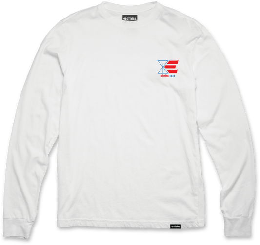 LS tee x Sour Solution white – men’s tee | etnies Official L/S Basic T-Shirt Etnies Skate Original Sustainability Gear