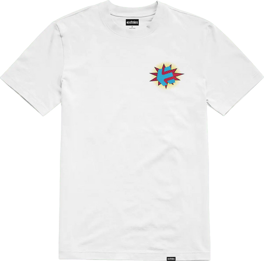 Kapow Tee white - t-shirt | etnies Official S/S Basic T-Shirt Etnies Skate Original Sustainability Gear