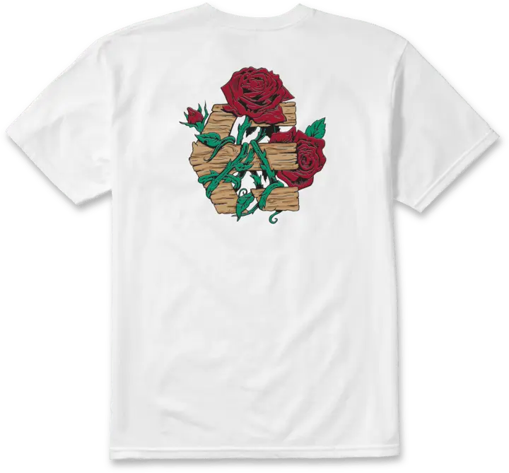 Rose Arrow tee white – men's tee | etnies Official