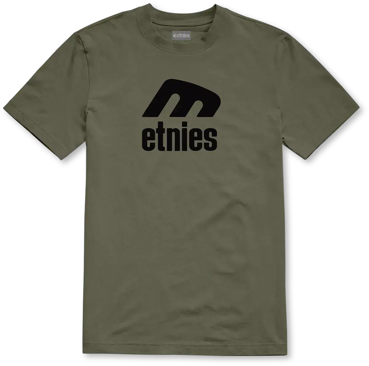 Icon E S/S Basic T-Shirt Military Green | etnies Official S/S Basic T-Shirt Etnies Skate Original Sustainability Gear