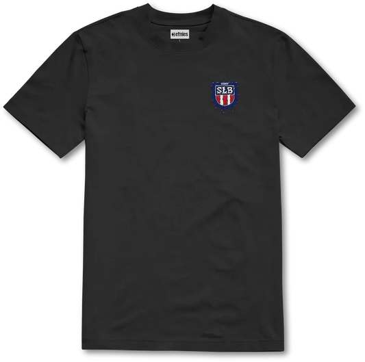 SLB x Jimbo S/S Basic T-Shirt Black | etnies Official S/S Basic T-Shirt Etnies Skate Original Sustainability Gear