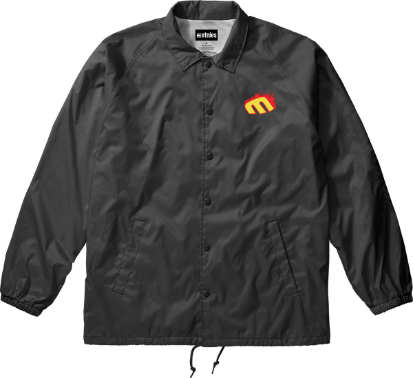 Santa Cruz Flame Coaches Jacket black - jackets | etnies Official Santa Cruz Flame Coaches Jacket black - jackets | etnies Official