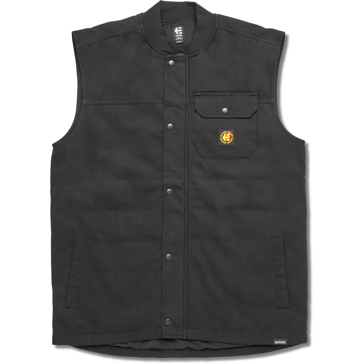 Santa Cruz Flame Vest black - vests | etnies Official Other Etnies Skate Original Sustainability Gear