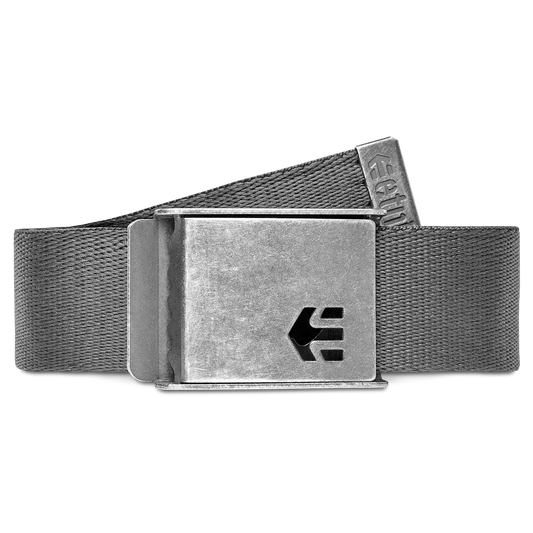 Arrow Web Custom Belt Charcoal Color | etnies Official Custom Belt Etnies CHARCOAL / ONE SIZE Skate Original Sustainability Gear 4140001410.010.OS.1ST 7630949182524