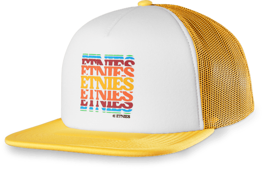 GRAPHIC TRUCKER HAT Custom Hat Etnies YELLOW / One Size Skate Original Sustainability Gear 4140001492.700.OS.1ST 194691672025