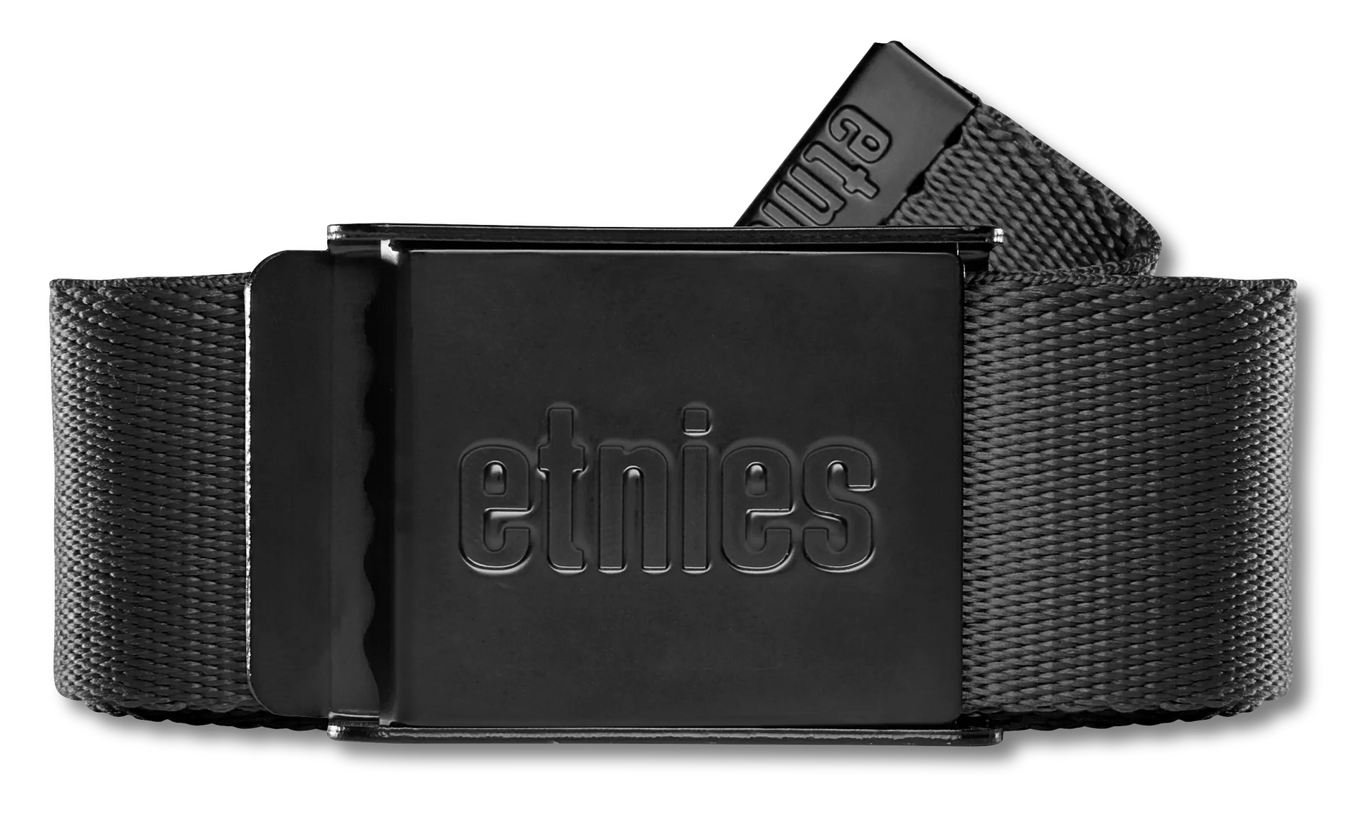 Wordmark Belt etnies BLACK/BLACK / OS Skate Original Sustainability Gear 4140001524.003.OS.1ST 7630961809867