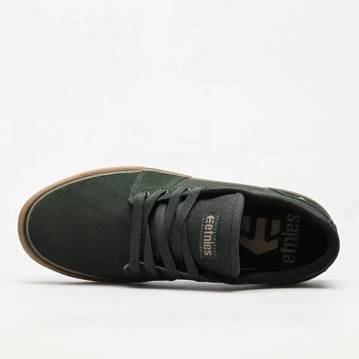 Barge Ls green/gum - skate shoes | etnies Official