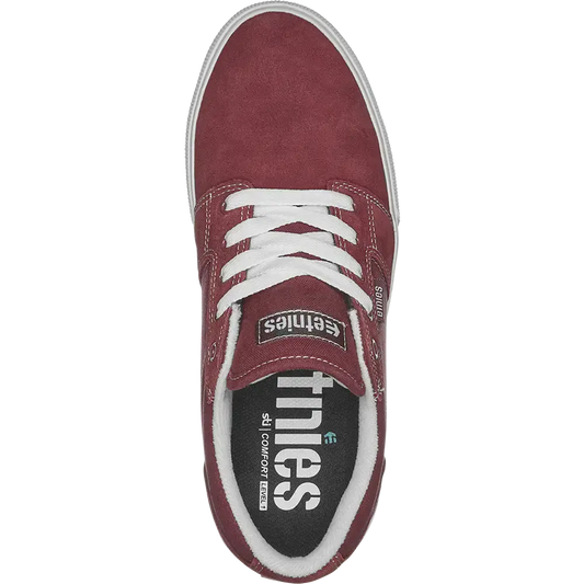 Barge Ls maroon - skate shoes | etnies Official Etnies Skate Original Sustainability Gear