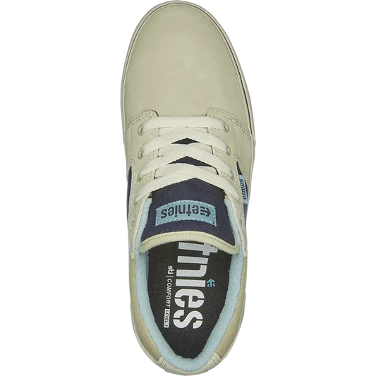 Barge Ls tan/navy - skate shoes | etnies Official Low-Top Vulcanized Etnies Skate Original Sustainability Gear