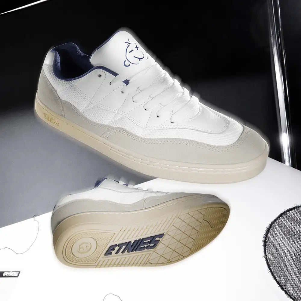 Snake white/navy - skate shoes | etnies Official Low-Top Shoe Etnies Skate Original Sustainability Gear