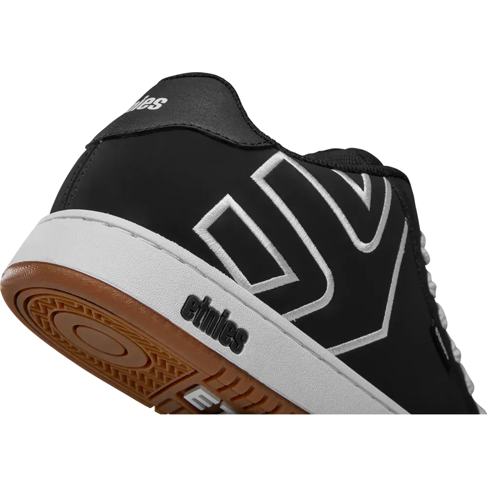 Black and White Suede Skate Shoes – Fader | etnies Official  etnies Skate Original Sustainability Gear