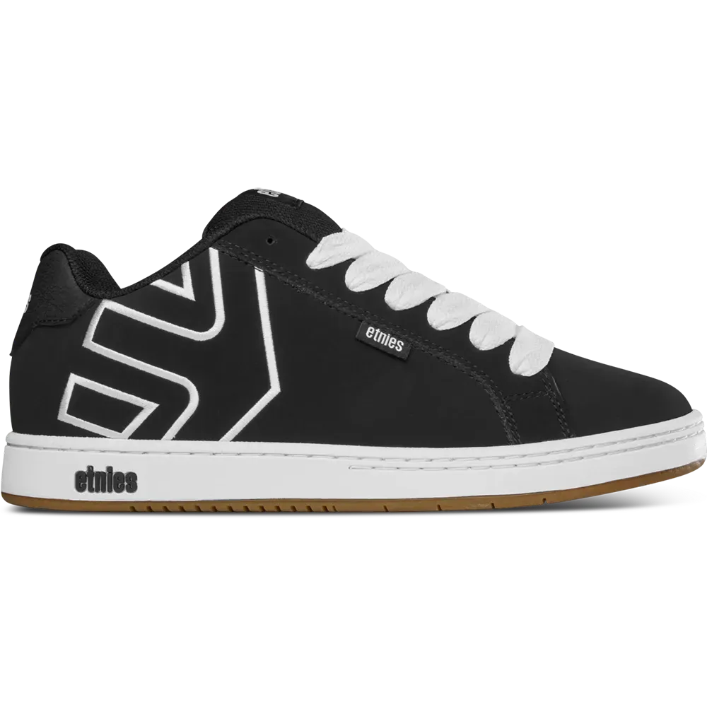 Black and White Suede Skate Shoes – Fader | etnies Official  etnies BLACK/WHITE / 4.5 Skate Original Sustainability Gear 4101000203.976.045.1ST 7630680880734