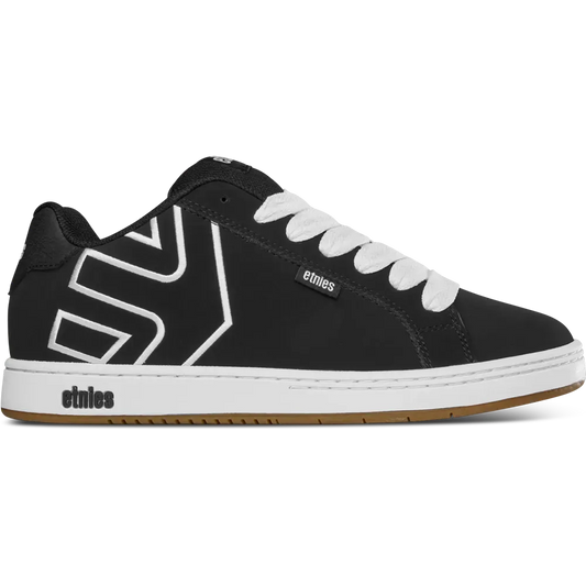 Black and White Suede Skate Shoes – Fader | etnies Official  etnies BLACK/WHITE / 4.5 Skate Original Sustainability Gear 4101000203.976.045.1ST 7630680880734