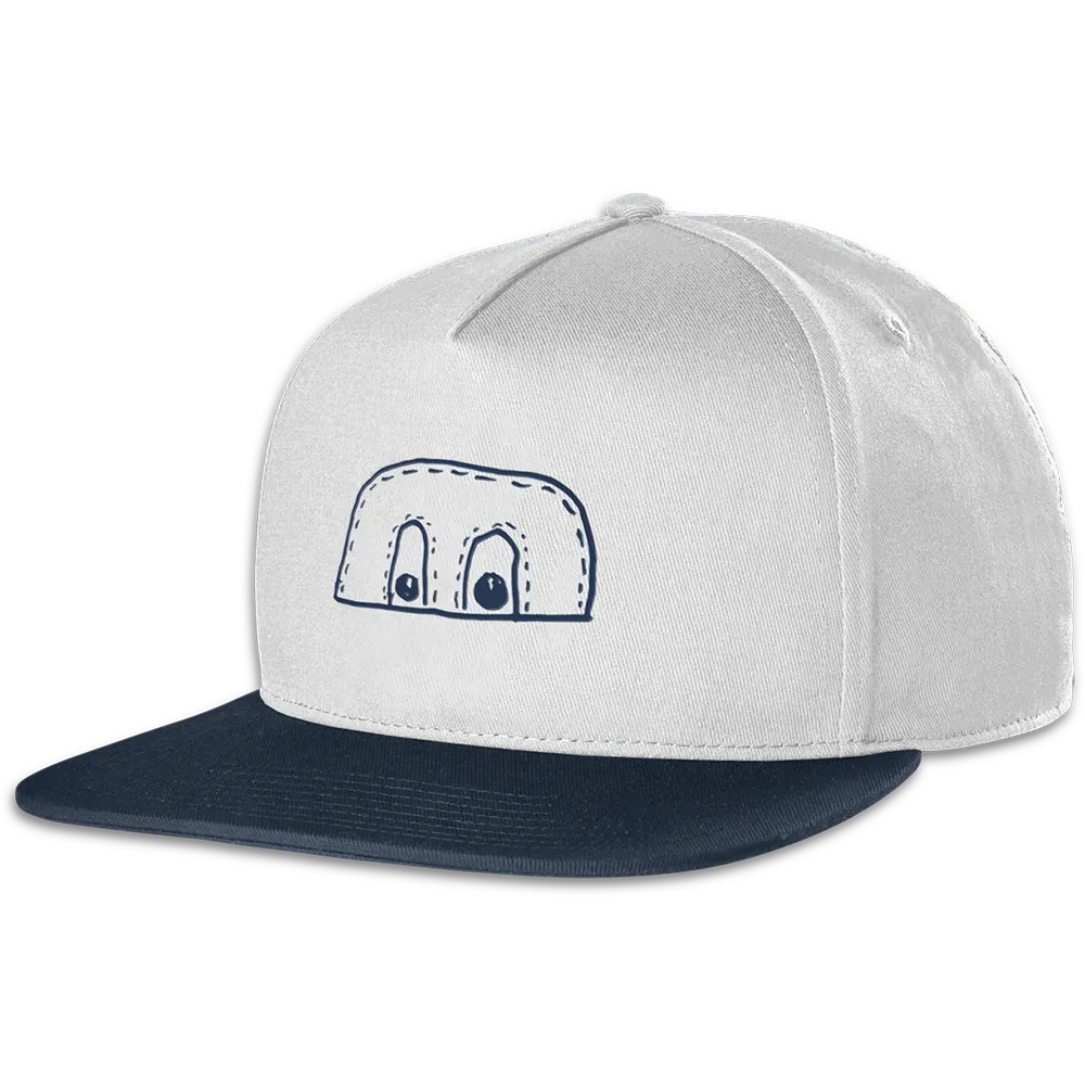 Two-Tone Etnies x FOS Snapback Hat | etnies Official US etnies WHITE/NAVY / OS Skate Original Sustainability Gear 4140001522.145.OS.1ST 7630961809850