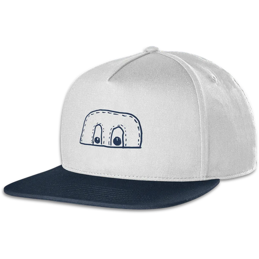 Two-Tone Etnies x FOS Snapback Hat | etnies Official US etnies WHITE/NAVY / OS Skate Original Sustainability Gear 4140001522.145.OS.1ST 7630961809850