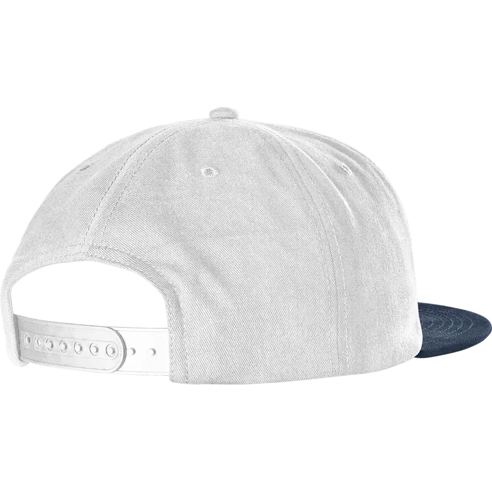 Two-Tone Etnies x FOS Snapback Hat | etnies Official US etnies WHITE/NAVY / OS Skate Original Sustainability Gear 4140001522.145.OS.1ST 7630961809850