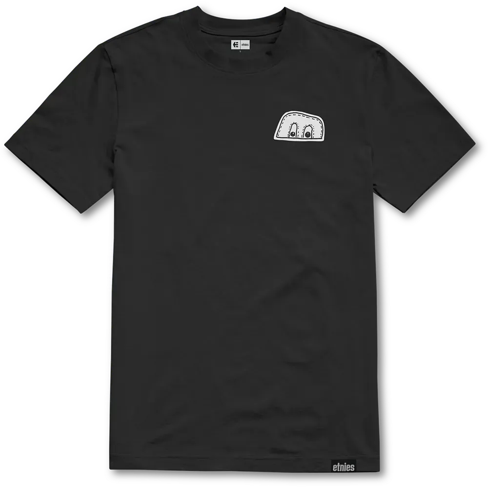 Black Etnies x FOS Graphic Tee | etnies Official US etnies Skate Original Sustainability Gear