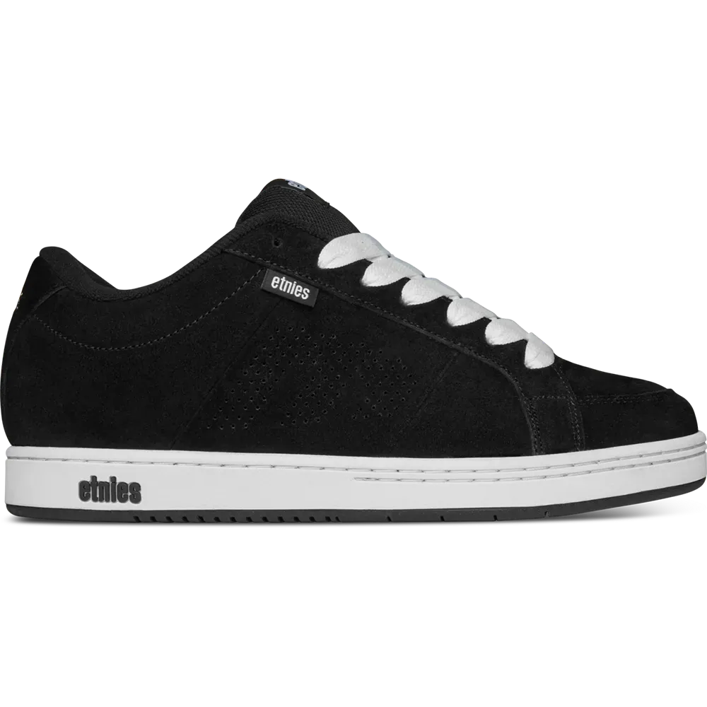 Black Chunky Suede Skate Shoes – Kingpin | etnies Official etnies BLACK/WHITE/WHITE / 4.5 Skate Original Sustainability Gear 4101000091.984.045.1ST 7630680881120