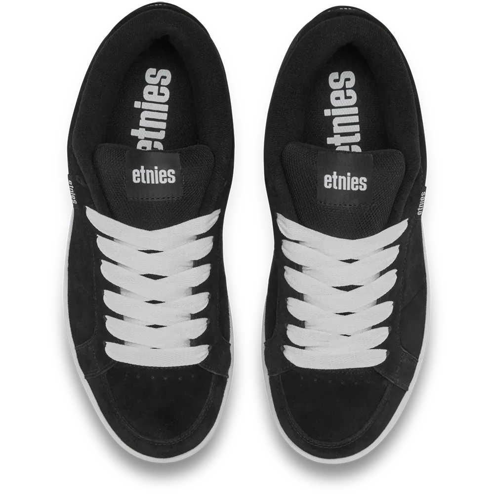 Black Chunky Suede Skate Shoes – Kingpin | etnies Official etnies Skate Original Sustainability Gear