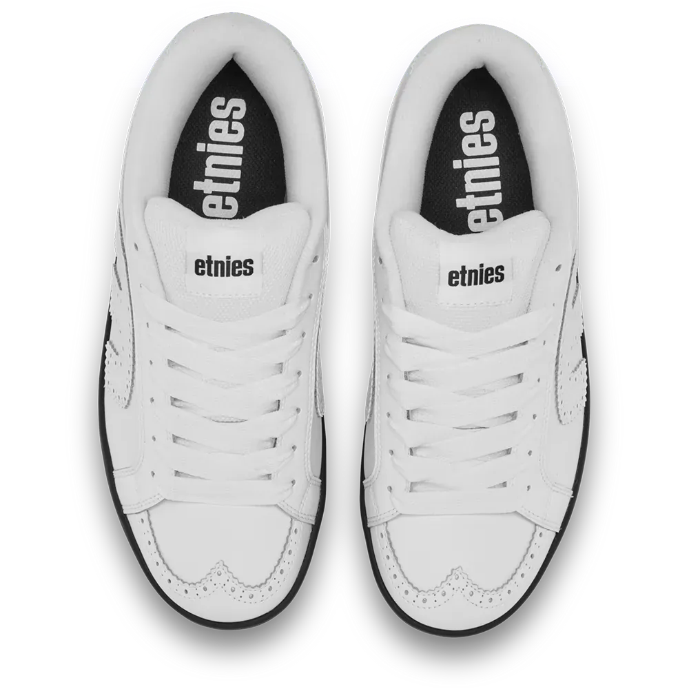 White Chunky Suede Skate Shoes – Kingpin | etnies Official etnies Skate Original Sustainability Gear
