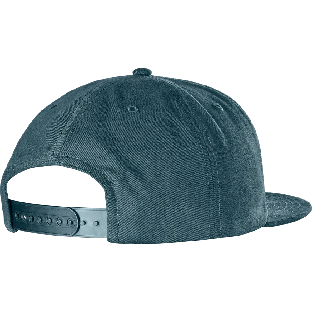 Indigo Logo Embroidered Snapback Hat | etnies Official US etnies INDIGO / OS Skate Original Sustainability Gear 4140001523.501.OS.1ST 7630961809928
