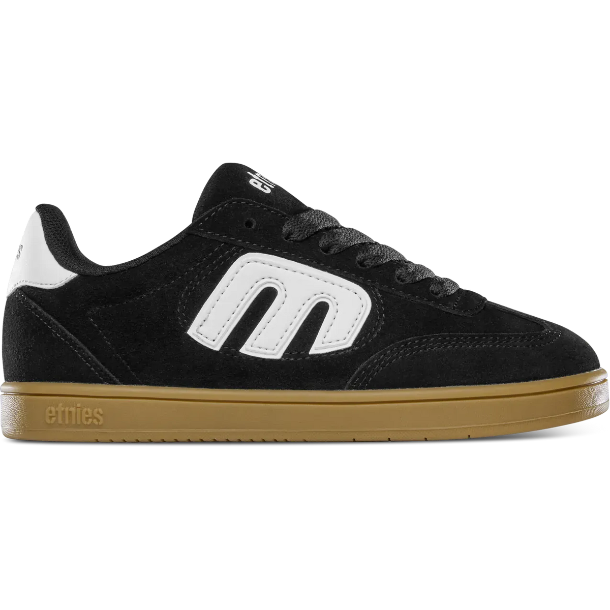 Kids skate shoes Locut - Low-Top | etnies Official etnies BLACK/GUM/WHITE / 1C Skate Original Sustainability Gear 4301000155.968.010C.1ST 7630680814470