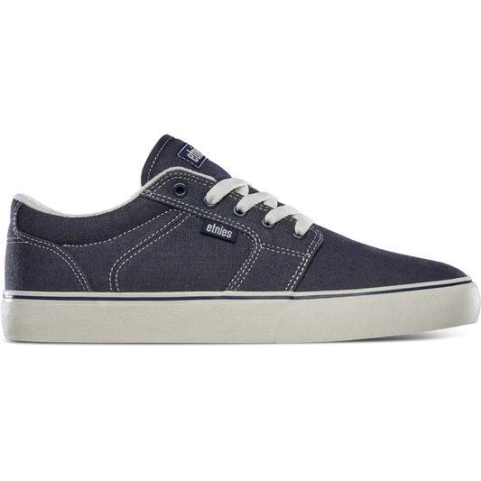 Barge LS Skate Low-Top Vulcanized | etnies Official Low-Top Vulcanized etnies NAVY/TAN/GUM / 5 Skate Original Sustainability Gear 4101000351.469.050.1ST 7630680815750