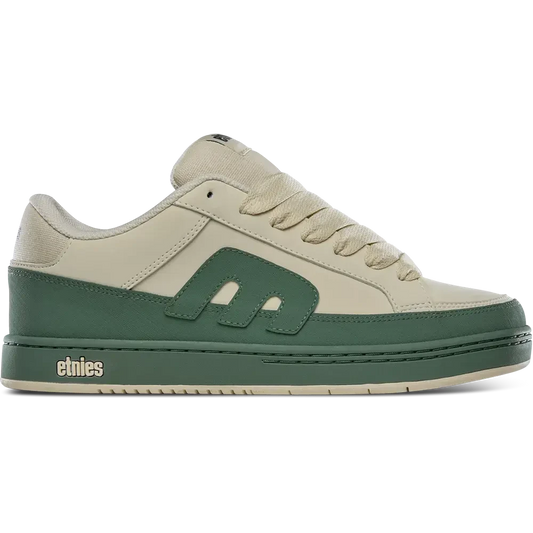 Kingpin 2K Classi Skate Shoe - skateboarding | etnies Official Low-Top Shoe etnies TAN/GREEN / 4.5 Skate Original Sustainability Gear 4101000603.294.045.1ST 7630680819307