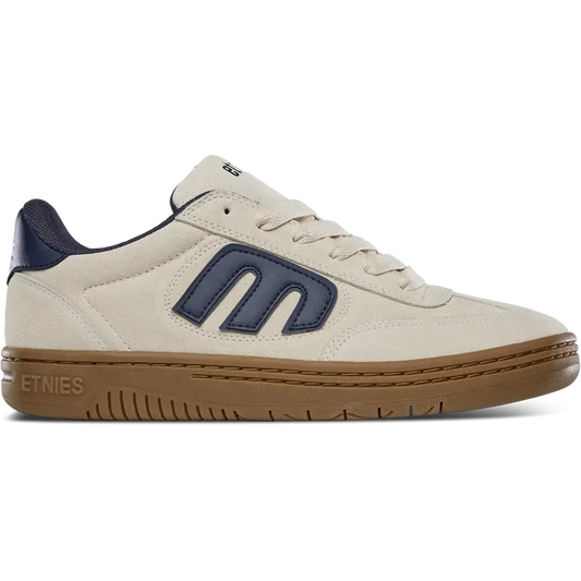 Locut Skate Low-Top Shoe  - skateboarding | etnies Official Low-Top Shoe etnies TAN/BLUE / 4.5 Skate Original Sustainability Gear 4101000507.265.045.1ST 7630680819932