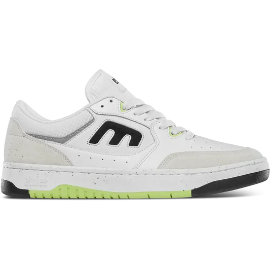 Loot Skate Low-Top Shoe - skateboarding | etnies Official Low-Top Shoe etnies WHITE/BLACK/GREEN / 5 Skate Original Sustainability Gear 4101000584.116.050.1ST 7630680816771