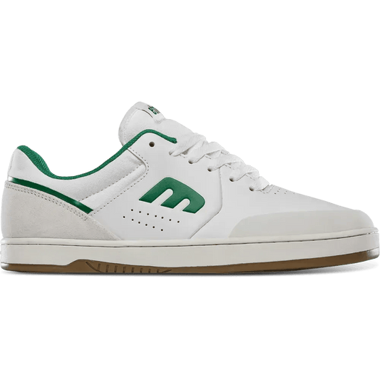 Marana Michelin Skate Low-Top Shoe | etnies Official Low-Top Shoe etnies WHITE/WHITE/GREEN / 5 Skate Original Sustainability Gear 4101000403.193.050.1ST 7630680816948