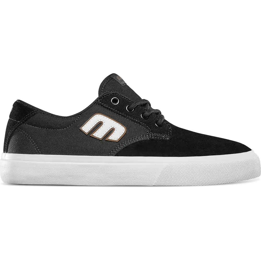 Barge Plus black/white - skate shoes | etnies Official Low-Top Vulcanized Etnies Skate Original Sustainability Gear
