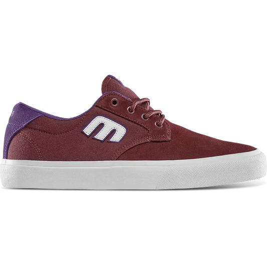 Barge Plus burgundy - skate shoes | etnies Official Low-Top Vulcanized Etnies Skate Original Sustainability Gear