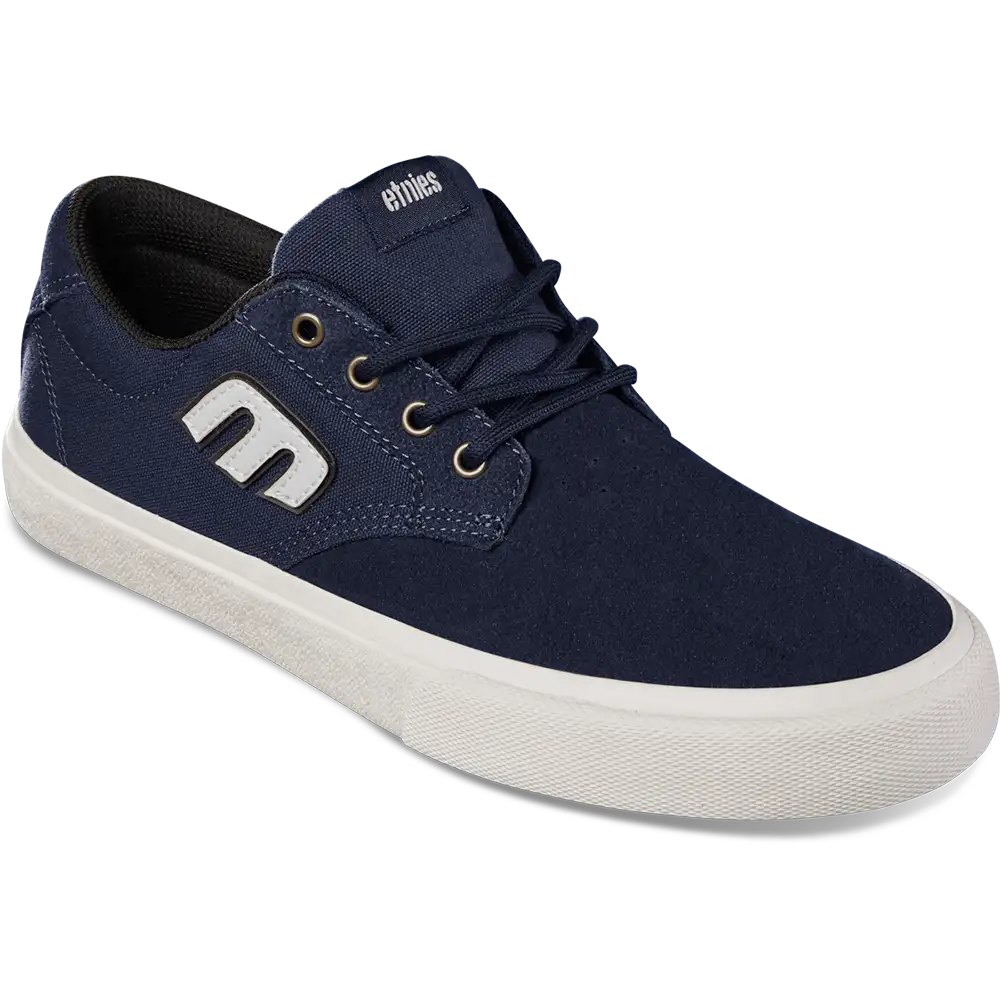 Barge Plus navy - skate shoes | etnies Official Low-Top Vulcanized Etnies Skate Original Sustainability Gear