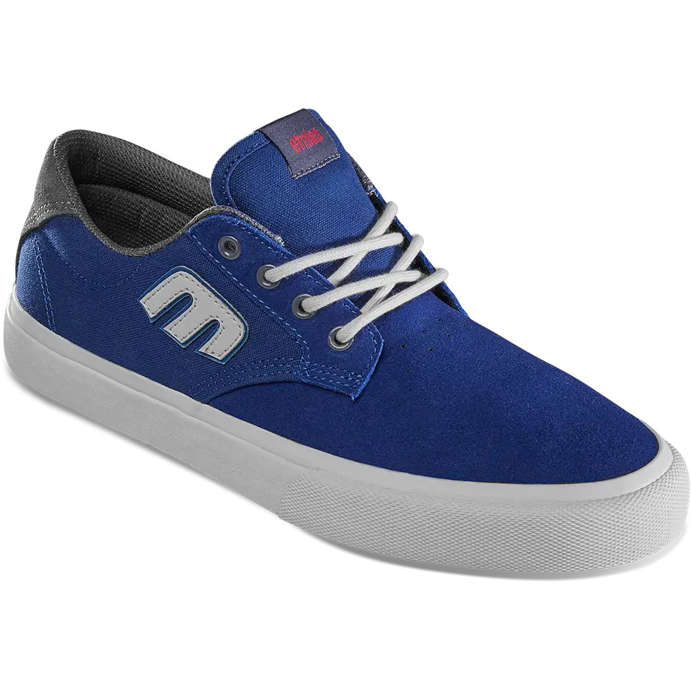 Barge Plus navy/dark grey/blue - skate shoes | etnies Official Low-Top Vulcanized Etnies Skate Original Sustainability Gear