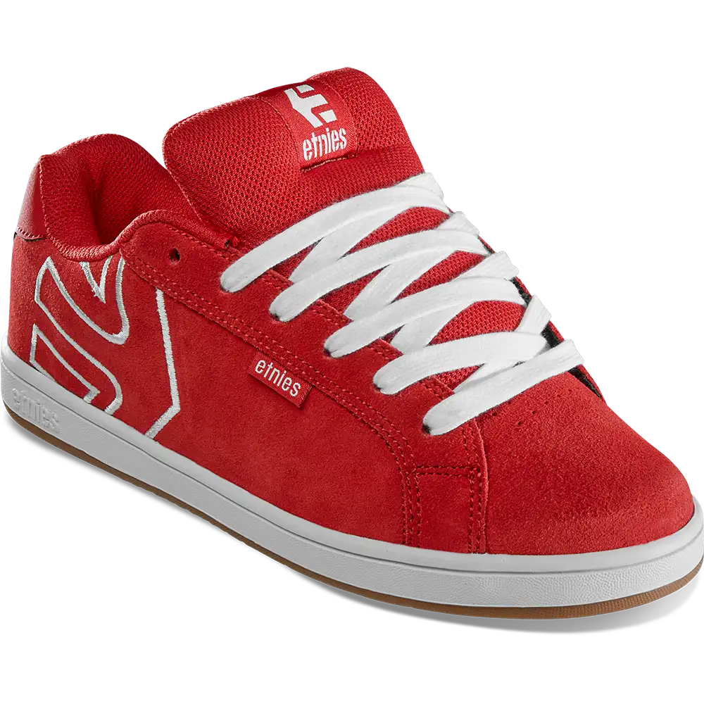 Fader Kids red/white - skate shoes | etnies Official Low-Top Shoe Etnies Skate Original Sustainability Gear
