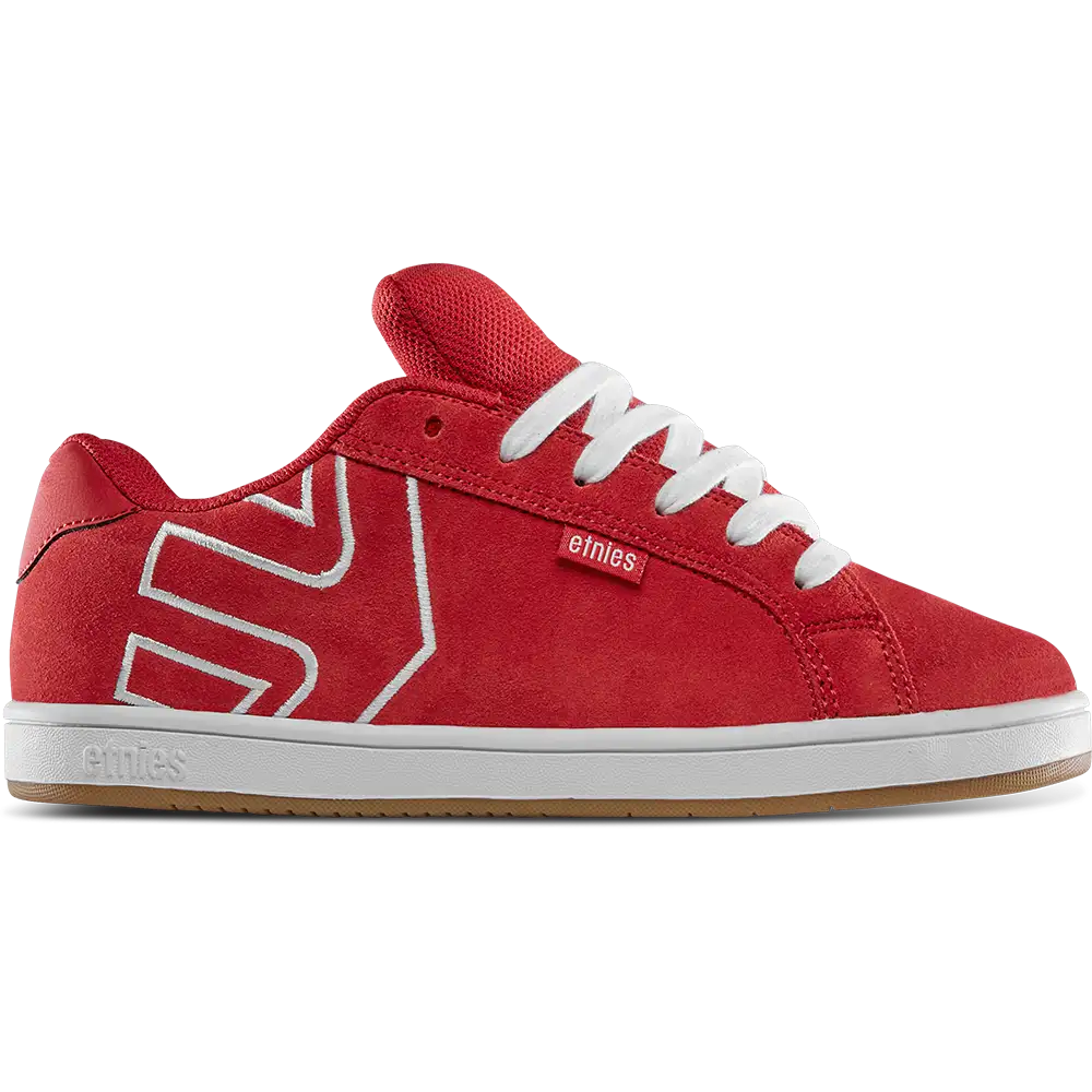 Fader Kids red/white - skate shoes | etnies Official Low-Top Shoe Etnies Skate Original Sustainability Gear