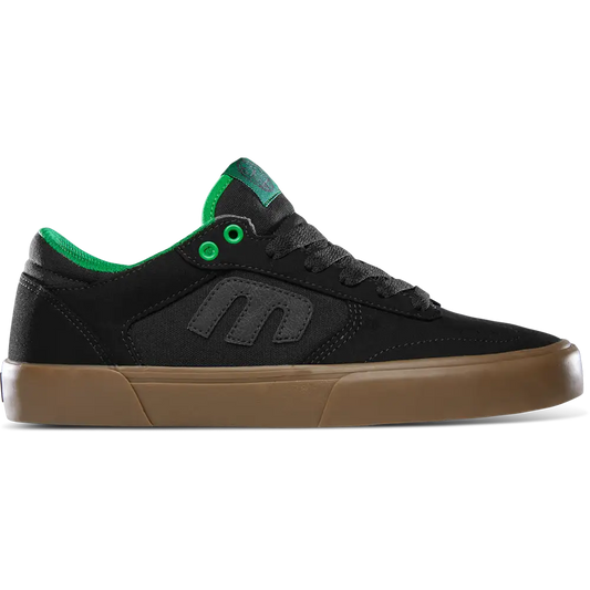Windrow Vulc X Dig black/green - skate shoes | etnies Official High-Top Vulcanized Etnies Skate Original Sustainability Gear