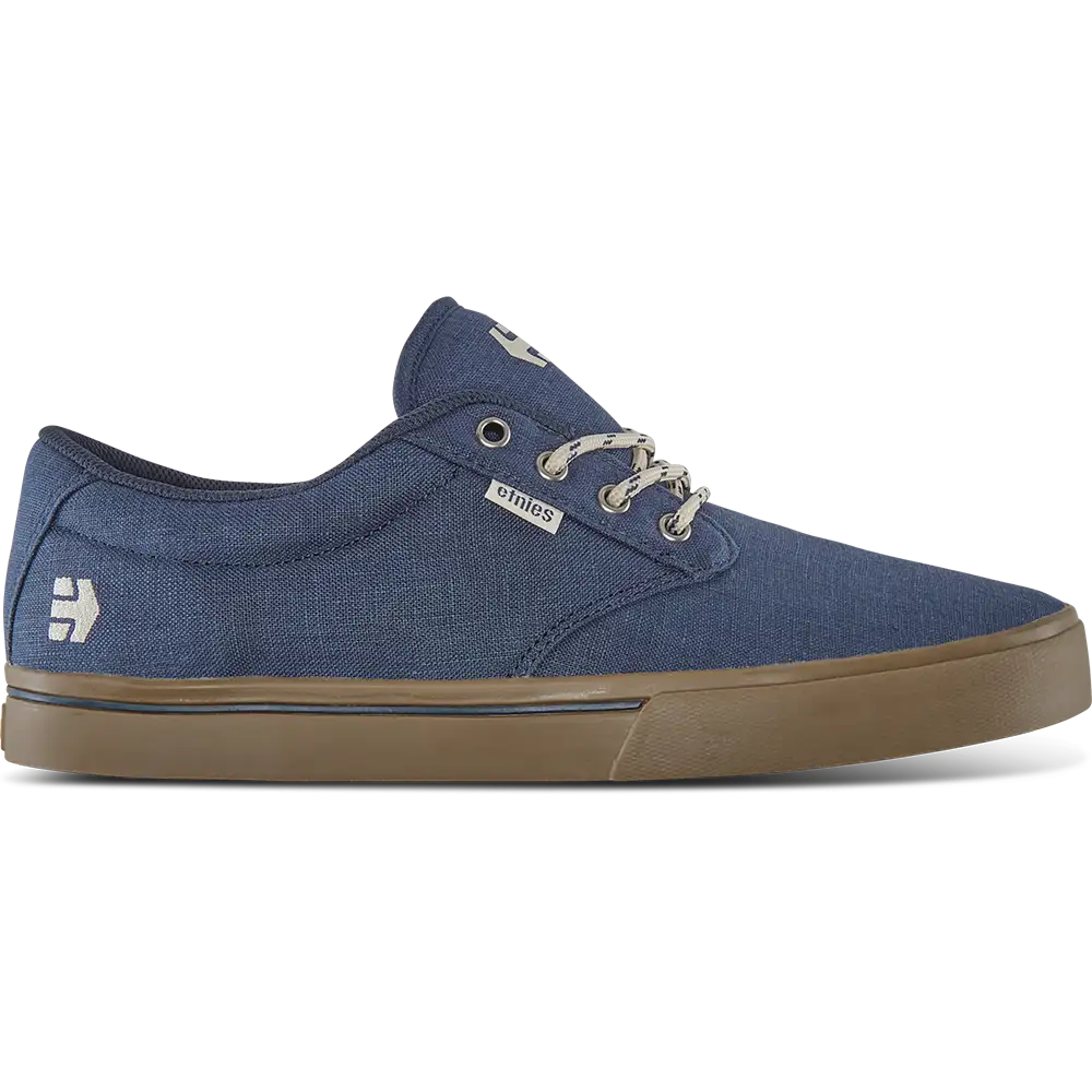 Jameson 2 Eco Low - Top Shoe Indigo Raw | etnies Official Low-Top Shoe Etnies Skate Original Sustainability Gear