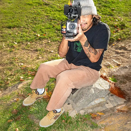 Barge Ls tan/brown/orange - skate shoes | etnies Official Low-Top Vulcanized Etnies Skate Original Sustainability Gear